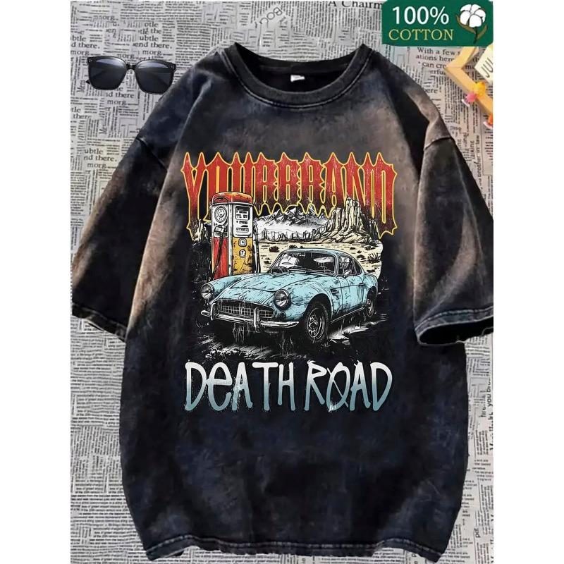 European sizes Men S Retro Route T-Shirt Washed with Vintage Car And Gas Station Graphics,Casual Short Sleeve Tee for Streetwear 5XL чорний
European sizes Men S Retro Route T-Shirt Washed with Vintage Car And Gas Station Graphics,Casual Short Sleeve Tee for Streetwear 5XL чорний