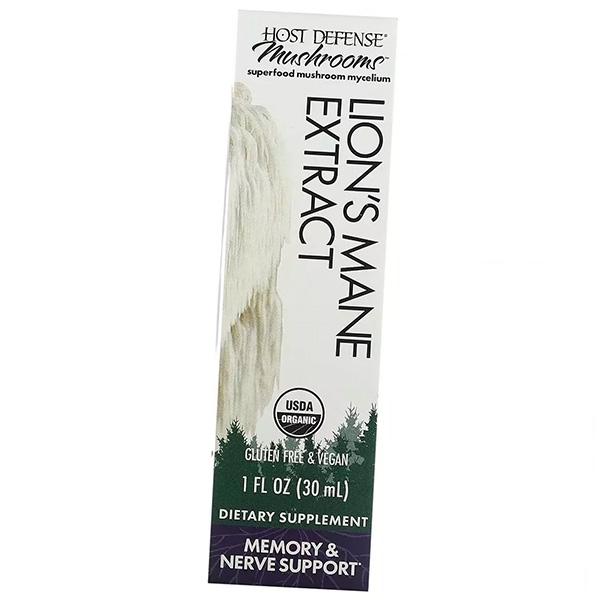 Ежовик гребенчатый в каплях, Host Defense Mushrooms Lion s Mane Extract, Fungi Perfecti (71441009) 30ml
Ежовик гребенчатый в каплях, Host Defense Mushrooms Lion s Mane Extract, Fungi Perfecti (71441009) 30ml