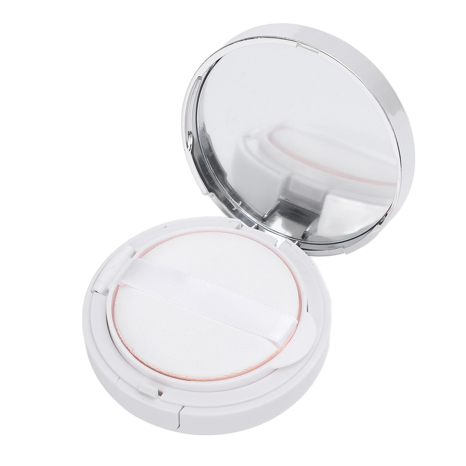 Empty Cushion Foundation Box with Mirror Puff Spoon Refillable Sealed Lid Make Up Powder Container Case for BB Cream Cosmetics
Empty Cushion Foundation Box with Mirror Puff Spoon Refillable Sealed Lid Make Up Powder Container Case for BB Cream Cosmetics