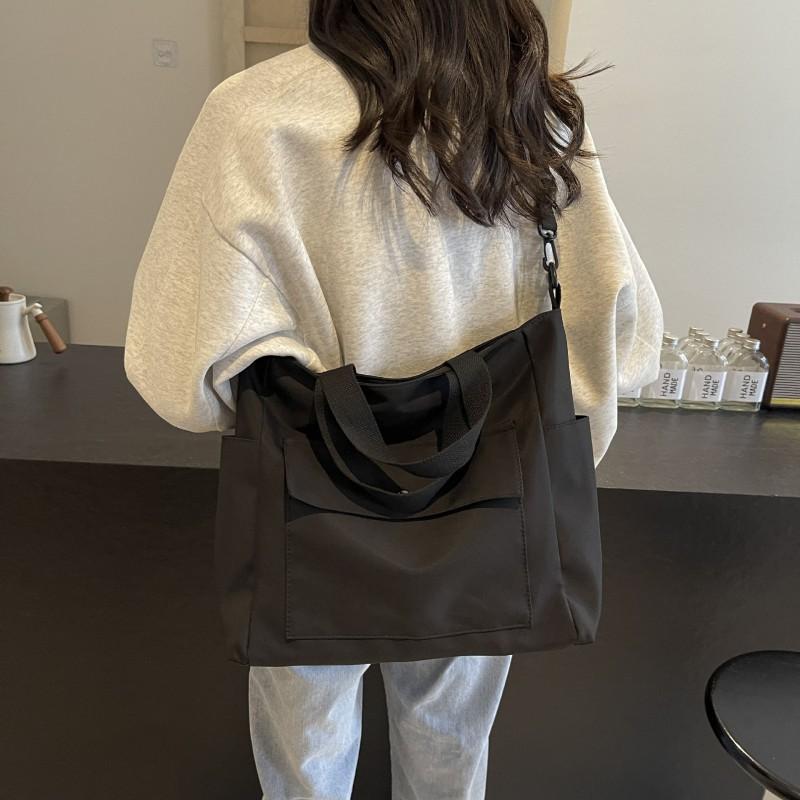 New Tote Bag Women Large Capacity Lazy Style Japanese One-shoulder Cross-body Ins All-matching Student Class Handbags чорний
New Tote Bag Women Large Capacity Lazy Style Japanese One-shoulder Cross-body Ins All-matching Student Class Handbags чорний