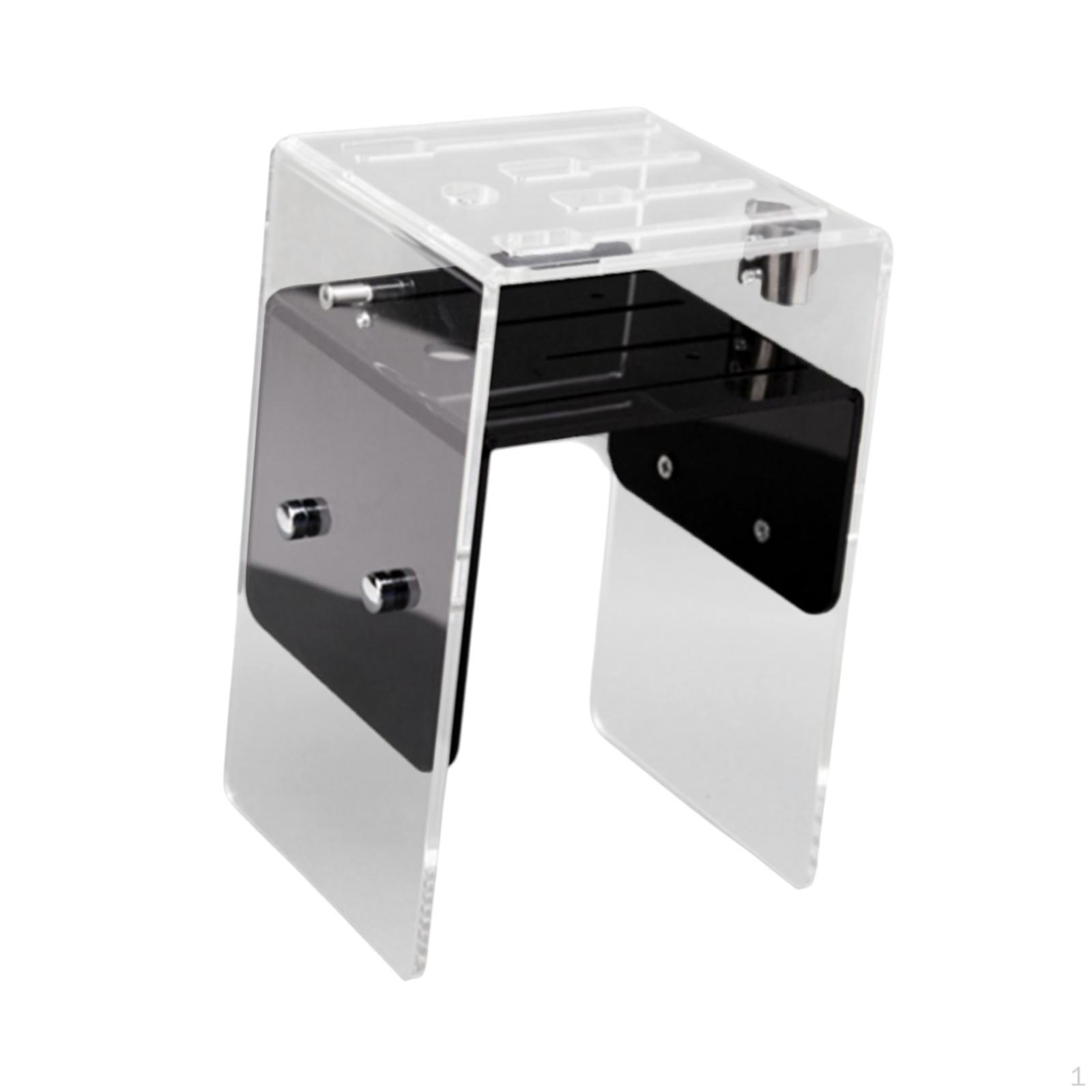 Акриловая подставка для коллекции ножей Удобный универсальный блок Компактный многофункциональный 12x12cm
Акриловая подставка для коллекции ножей Удобный универсальный блок Компактный многофункциональный 12x12cm