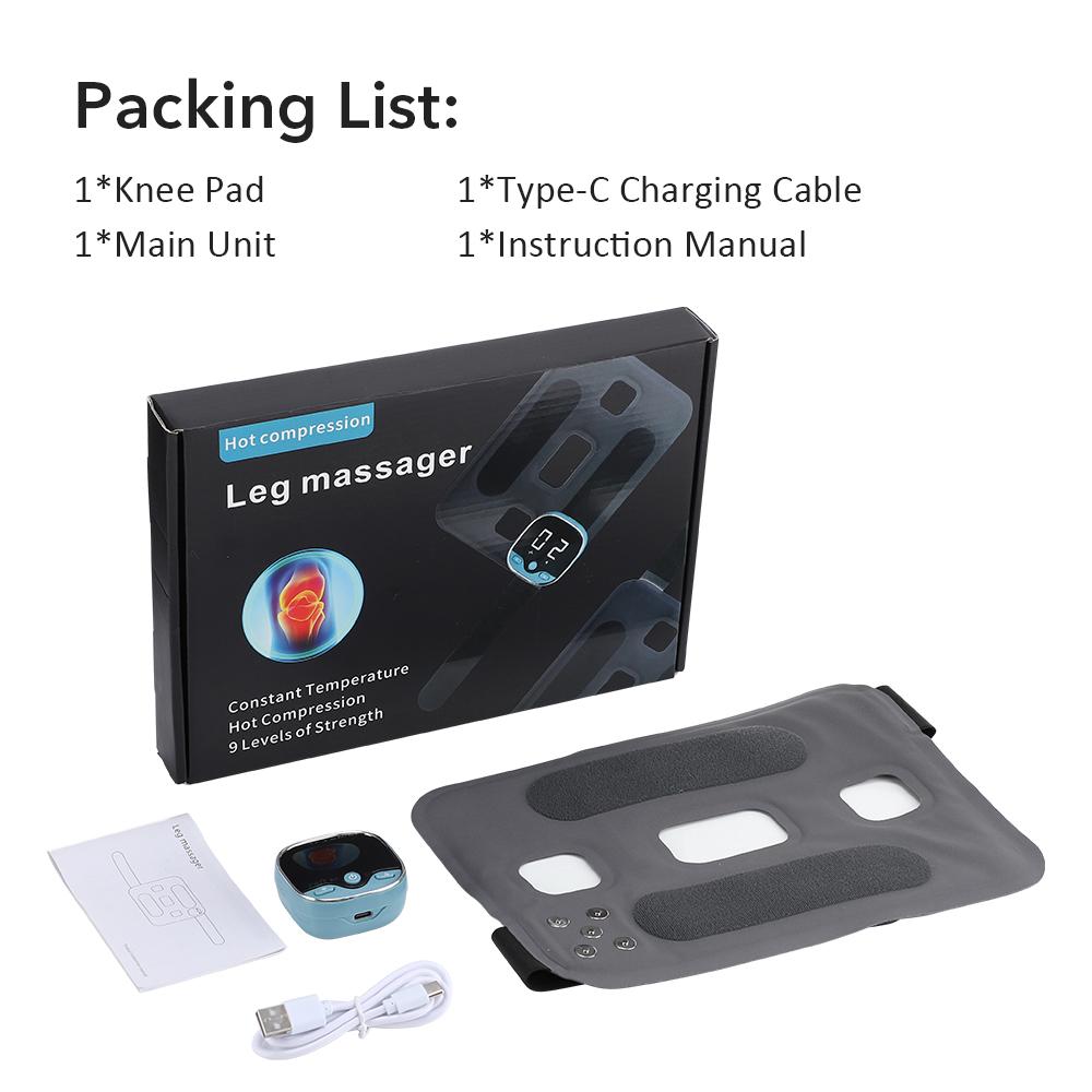Електричний бездротовий масажер для колін 5 режимів 3 швидкості Гарячий компрес Масажна наколінна пов язка Підтримка ліктя Знімна ортезна підтримка коліна сірий колір
Електричний бездротовий масажер для колін 5 режимів 3 швидкості Гарячий компрес Масажна наколінна пов язка Підтримка ліктя Знімна ортезна підтримка коліна сірий колір