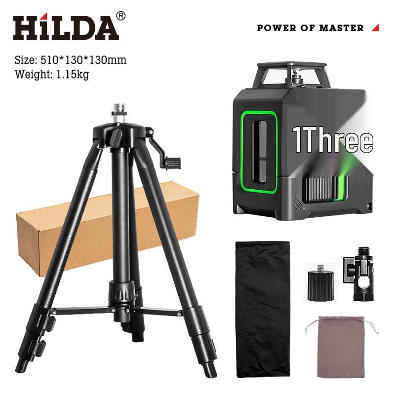 High Precision Green Laser Level with Stand - 5-Line Auto-Adjust Tool
High Precision Green Laser Level with Stand - 5-Line Auto-Adjust Tool