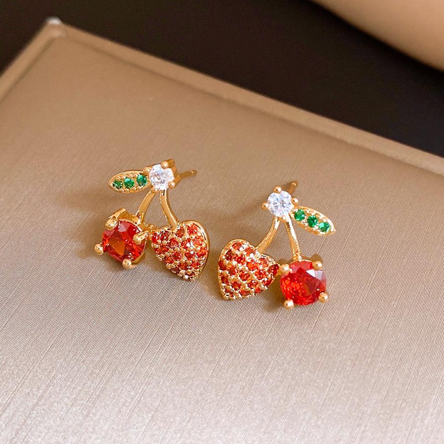 18k real gold zircon love cherry stud earrings fashion versatile earrings earrings women
18k real gold zircon love cherry stud earrings fashion versatile earrings earrings women