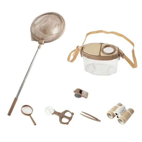 1 Set Critter Catcher Kit with Viewer Box Telescopic Net Binoculars Clip Tweezers Magnifying Glass Whistle Kids
1 Set Critter Catcher Kit with Viewer Box Telescopic Net Binoculars Clip Tweezers Magnifying Glass Whistle Kids