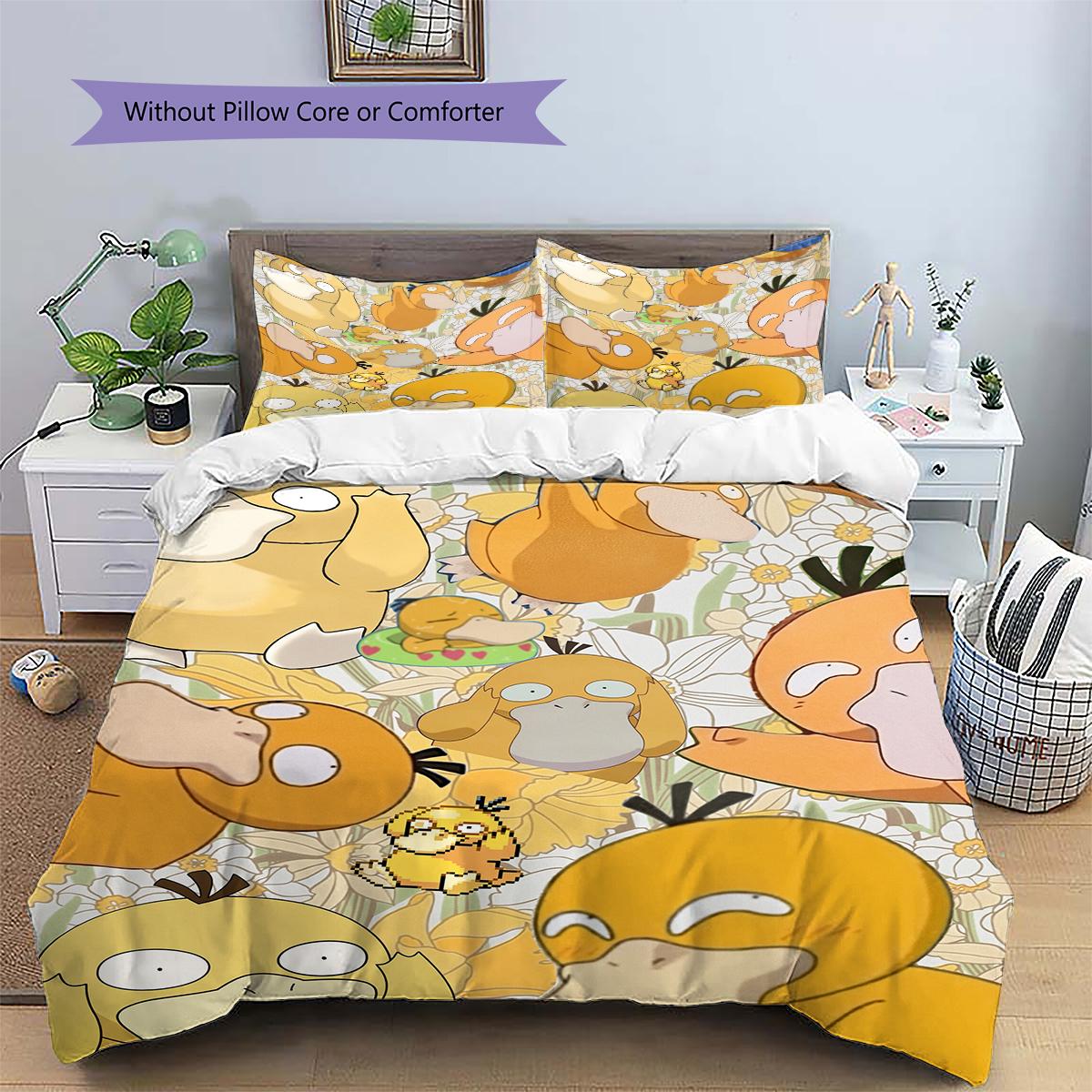 Psyduck Character Bedding Set, Unique Pokemon Bedroom Decor, Interesting Household Gift Choice.chl 135x200cm
Psyduck Character Bedding Set, Unique Pokemon Bedroom Decor, Interesting Household Gift Choice.chl 135x200cm