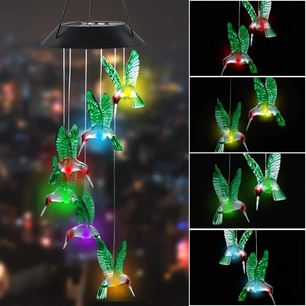 Solar Wind Chime Butterfly Wind Chimes Light 6LED Color Changing Solar Powered Butterfly Lights Outdoor Garden Decoration 0-5W
Solar Wind Chime Butterfly Wind Chimes Light 6LED Color Changing Solar Powered Butterfly Lights Outdoor Garden Decoration 0-5W