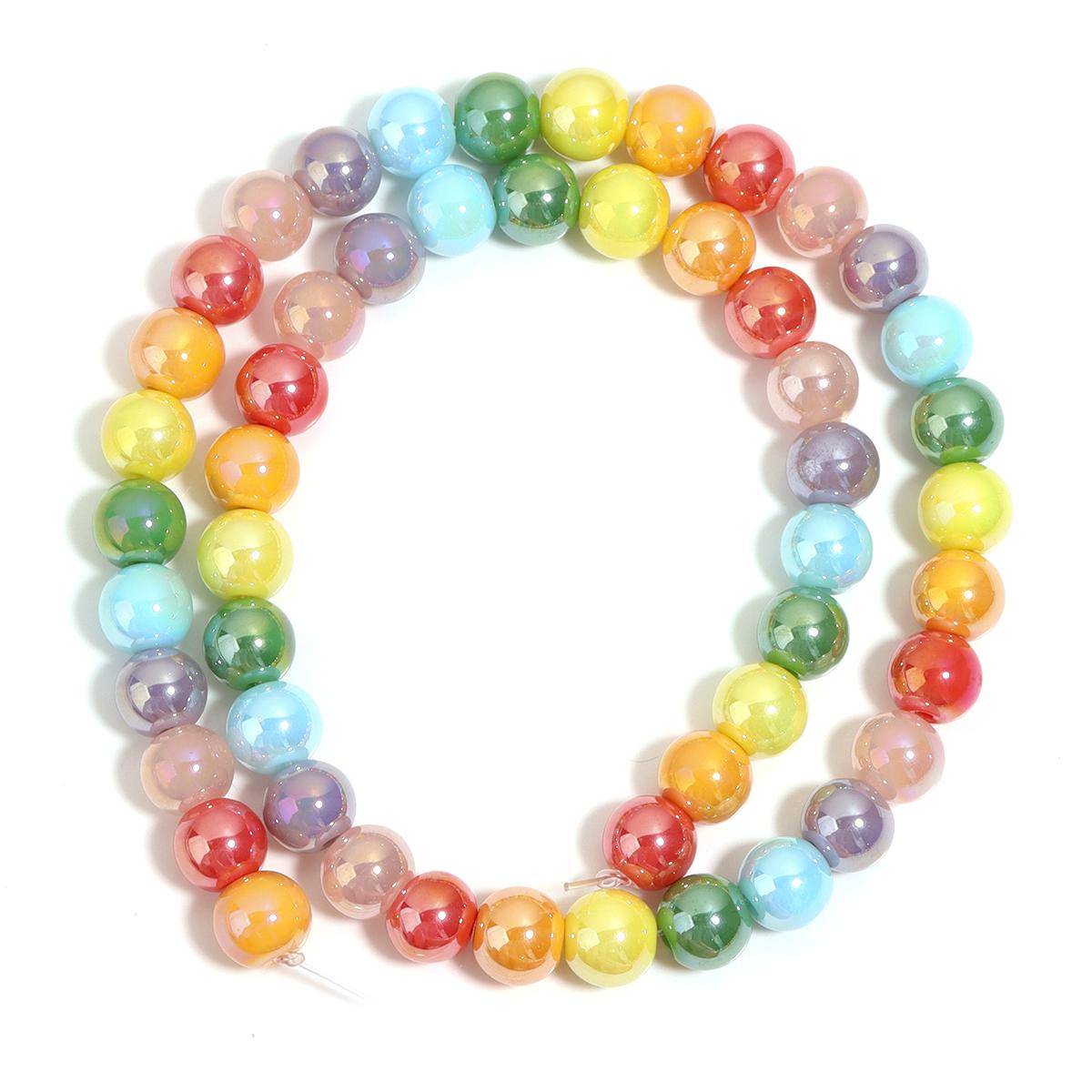 40-98pcs/lot Candy Color Crystal Glass Beads Round Loose Spacer Beads For Jewelry Making DIY Necklace Bracelet Accessories
40-98pcs/lot Candy Color Crystal Glass Beads Round Loose Spacer Beads For Jewelry Making DIY Necklace Bracelet Accessories