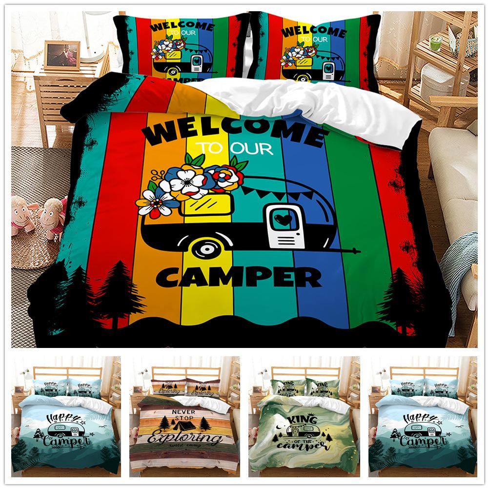 Kit Scenic Rv Travel 3D Digital Printing Three-Piece Four-Piece Set 135 * 200 (two-piece set) 90g
Kit Scenic Rv Travel 3D Digital Printing Three-Piece Four-Piece Set 135 * 200 (two-piece set) 90g