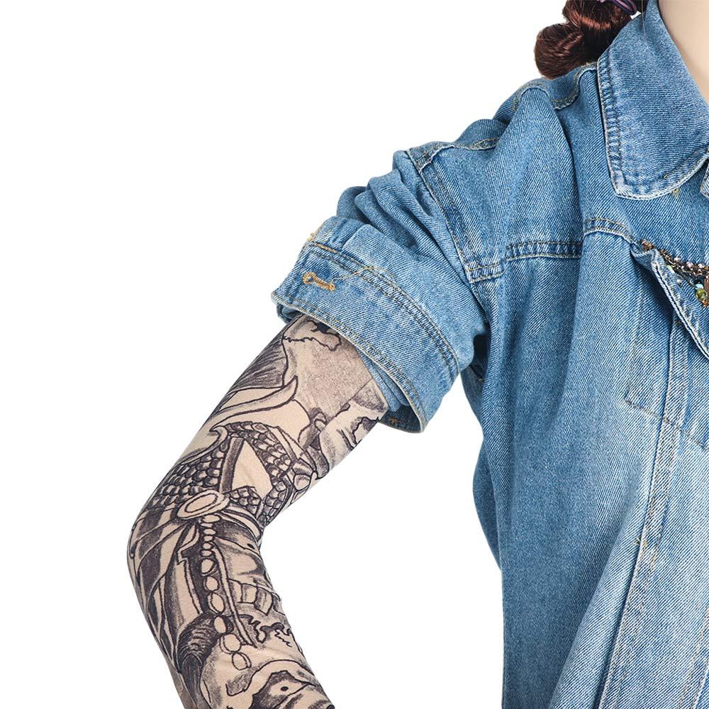 1pair Punk Women Nylon Fake Tattoo Skull Theme Tamporary Gloves Sunscreen Arm Warmers Sleeves разноцветный
1pair Punk Women Nylon Fake Tattoo Skull Theme Tamporary Gloves Sunscreen Arm Warmers Sleeves разноцветный