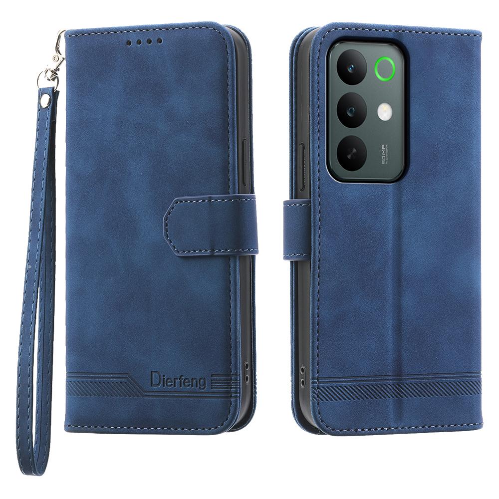 DIERFENG DF-03 Для Realme C85 Pro 4G Кожаный чехол Линии Отпечаток Кошелек Чехол для телефона с ремешком на запястье
DIERFENG DF-03 Для Realme C85 Pro 4G Кожаный чехол Линии Отпечаток Кошелек Чехол для телефона с ремешком на запястье