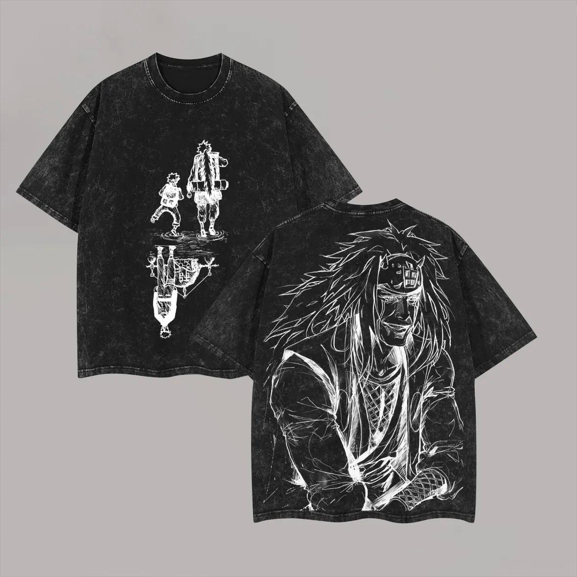 Jiraiya T Shirt Vintage Acid Wash Streetwear Oversized Retro Anime Graphic Men Tees Cotton Top Clothing S
Jiraiya T Shirt Vintage Acid Wash Streetwear Oversized Retro Anime Graphic Men Tees Cotton Top Clothing S