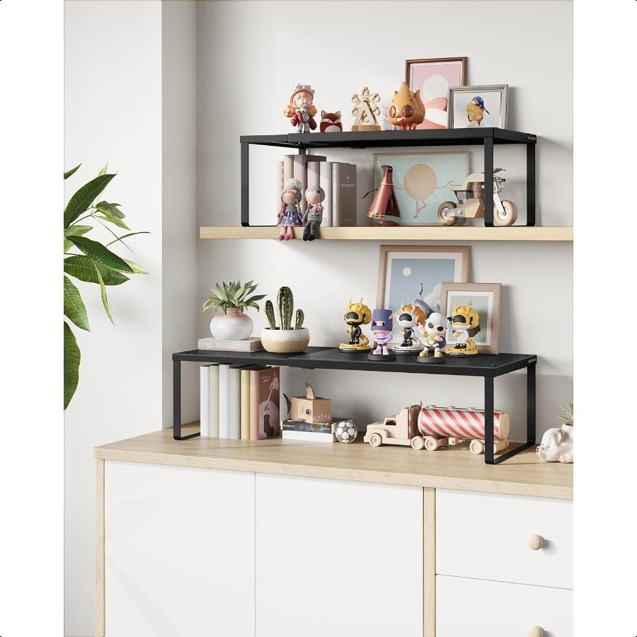 Расширяемая полка для специй, полка для кухонной столешницы, маленький органайзер для шкафа, металлическая полка для столешницы, экономящая место, матово-черный UKCS007B01 United States
Расширяемая полка для специй, полка для кухонной столешницы, маленький органайзер для шкафа, металлическая полка для столешницы, экономящая место, матово-черный UKCS007B01 United States