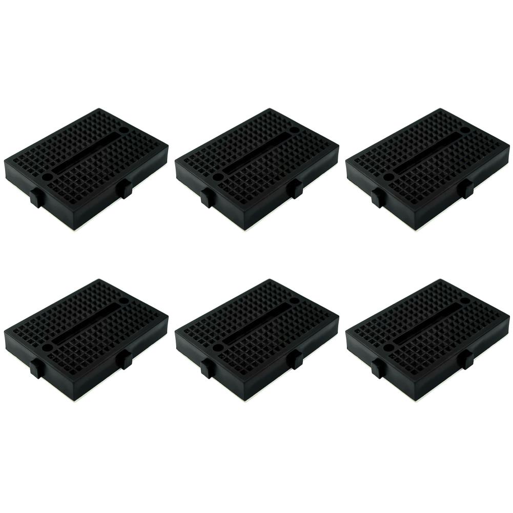 6PCS Міні безпаяний прототип макетної плати SYB 170 точок зв’язку PCB Bread Board для Arduino Raspberry Pi Набори для самостійного виготовлення 35*47*8,5 мм
6PCS Міні безпаяний прототип макетної плати SYB 170 точок зв’язку PCB Bread Board для Arduino Raspberry Pi Набори для самостійного виготовлення 35*47*8,5 мм