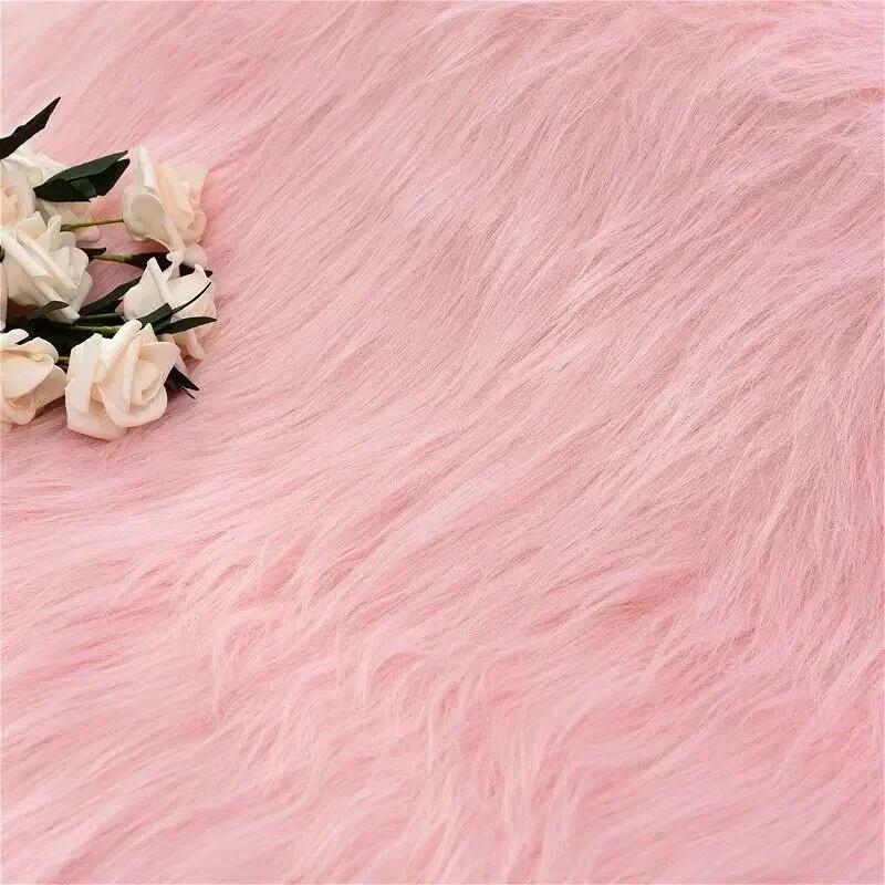 80x100cm Plush Fabric Luxury Long Hair Faux Fur Fabric Hand Make Cosplay Decorative Background Plush Mat Fabric White Pink Gray 40x50cm розовый
80x100cm Plush Fabric Luxury Long Hair Faux Fur Fabric Hand Make Cosplay Decorative Background Plush Mat Fabric White Pink Gray 40x50cm розовый