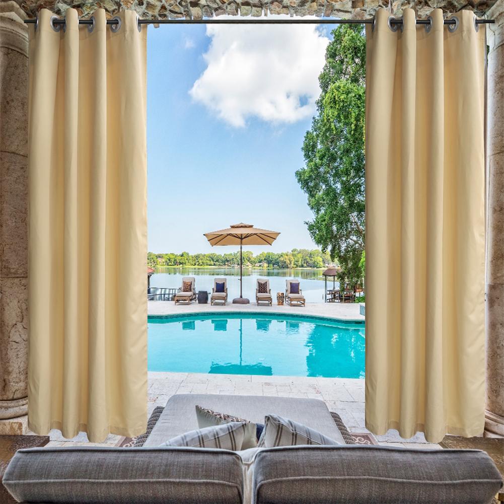 50 in.W x 120 in. L Indoor Outdoor Beige Curtains Grommet Curtain (1 Panel) белый
50 in.W x 120 in. L Indoor Outdoor Beige Curtains Grommet Curtain (1 Panel) белый
