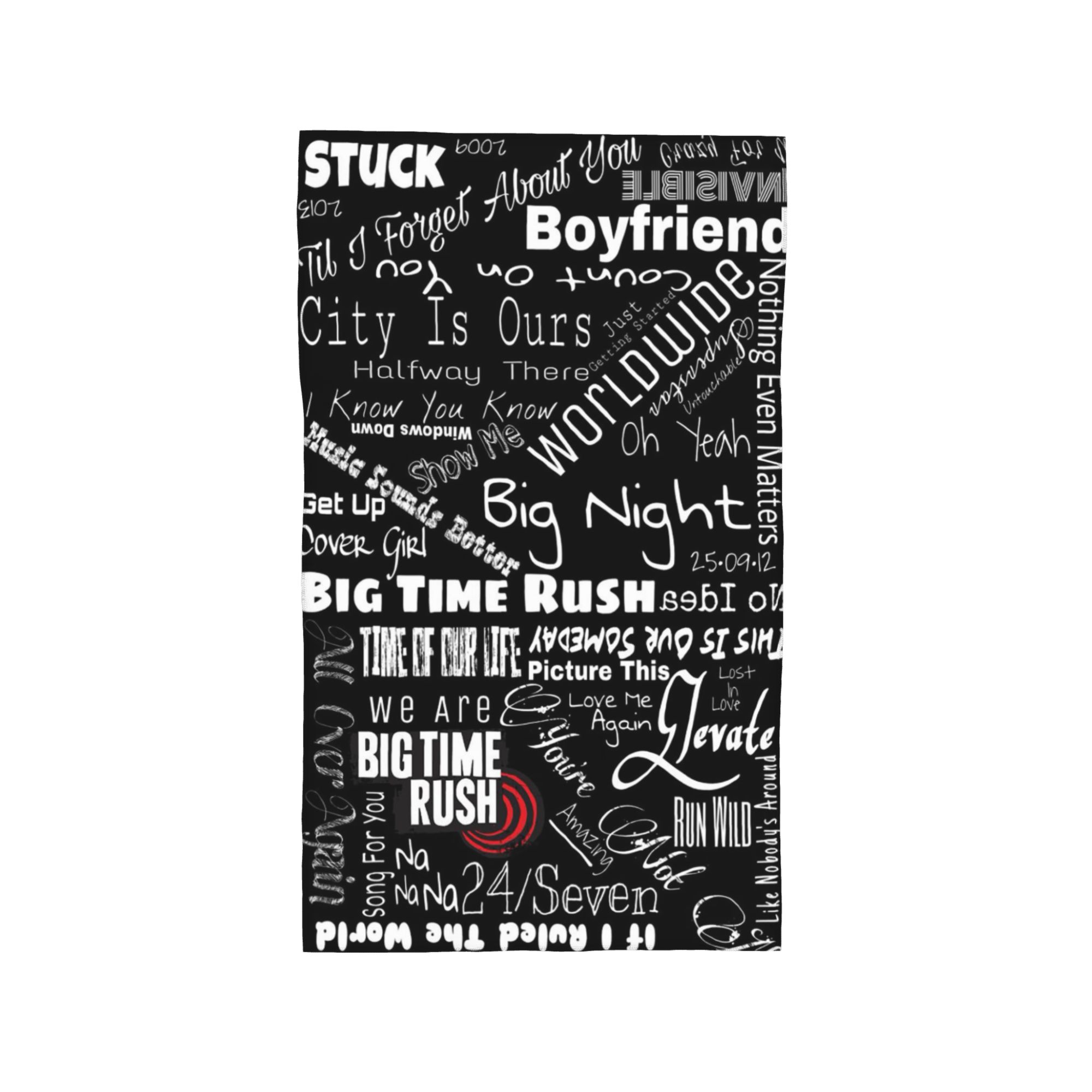 Big Time Rush Band Soft Face Towel Quick Dry Pool Bath Cotton Towels Absorbent W30*H60(CM)
Big Time Rush Band Soft Face Towel Quick Dry Pool Bath Cotton Towels Absorbent W30*H60(CM)