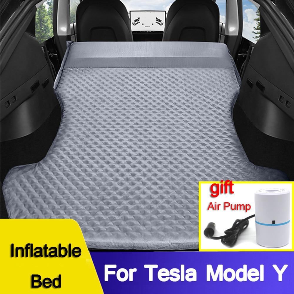 For Tesla Model Y Mattress Foldable Car Trunk Mattress Suede Fabric Back Seat Inflatable Bed with Storage Bag and Air Pump
For Tesla Model Y Mattress Foldable Car Trunk Mattress Suede Fabric Back Seat Inflatable Bed with Storage Bag and Air Pump