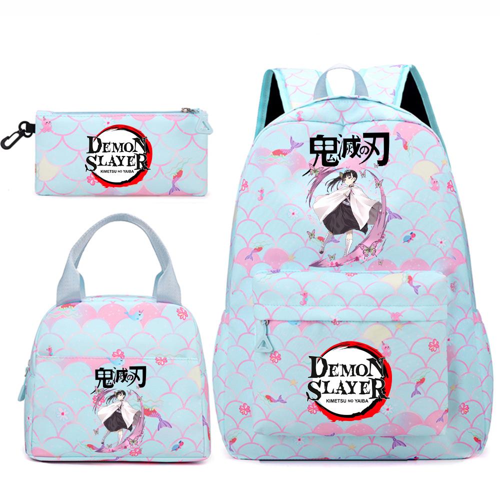 3Pcs/set Anime Demon Slayer Printed Backpack Pencil Case Handbag for Teenger Student Bookbag Large Capacity Waterproof Travel Bag Mochila
3Pcs/set Anime Demon Slayer Printed Backpack Pencil Case Handbag for Teenger Student Bookbag Large Capacity Waterproof Travel Bag Mochila