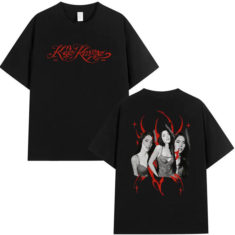 Kenia Os K De Karma Tour Album 2026 Graphic T Shirts Unisex Women Vintage Hip Hop Aesthetic Short Sleeve Cotton Tshirt Streetwear 4XL
Kenia Os K De Karma Tour Album 2026 Graphic T Shirts Unisex Women Vintage Hip Hop Aesthetic Short Sleeve Cotton Tshirt Streetwear 4XL