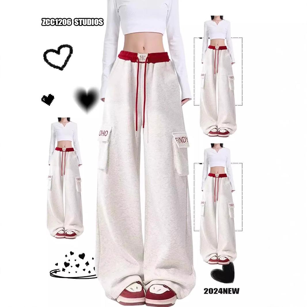 2025 American Retro Embroidered Cargo Sweatpants: Sporty, Casual, Wide-Leg with Large Pockets Medium
2025 American Retro Embroidered Cargo Sweatpants: Sporty, Casual, Wide-Leg with Large Pockets Medium