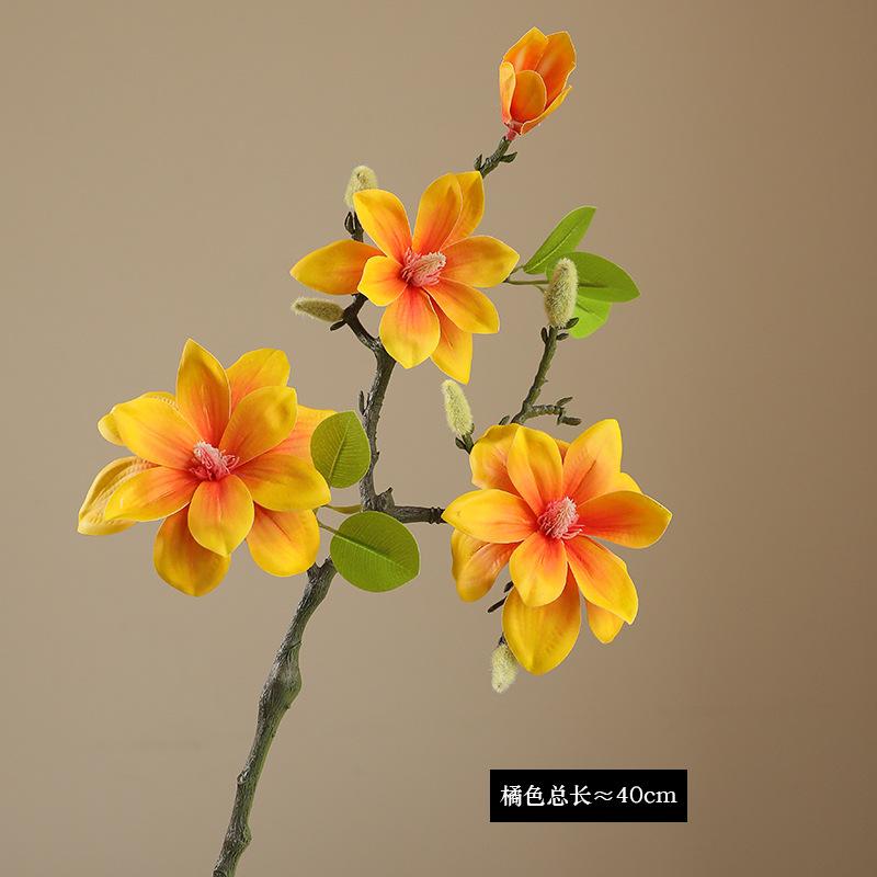 New Chinese simulation magnolia, zen retro home furnishing hotel forest garden landscaping floral simulation magnolia помаранчевий
New Chinese simulation magnolia, zen retro home furnishing hotel forest garden landscaping floral simulation magnolia помаранчевий