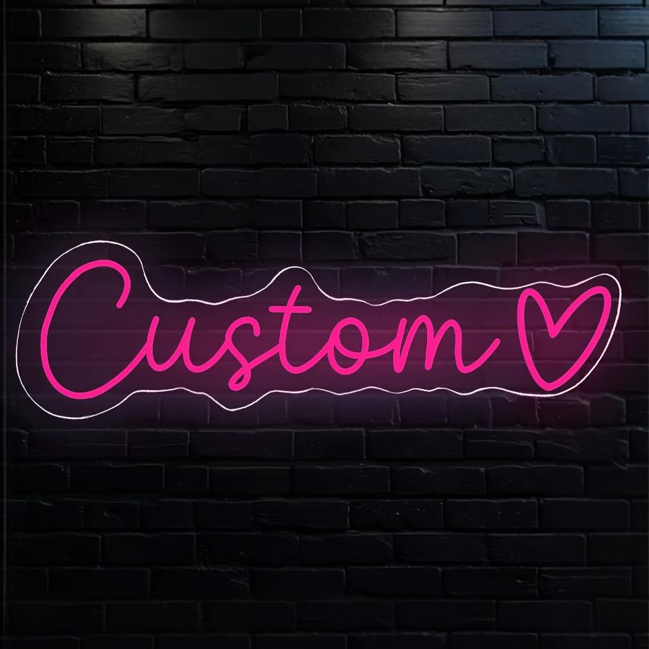 Custom LED Neon Sign Dimmable Personalised Name Sign Wall Decor for Wedding Birthday for Parties Halloween Christmas Gifts 8inch 3letter max
Custom LED Neon Sign Dimmable Personalised Name Sign Wall Decor for Wedding Birthday for Parties Halloween Christmas Gifts 8inch 3letter max