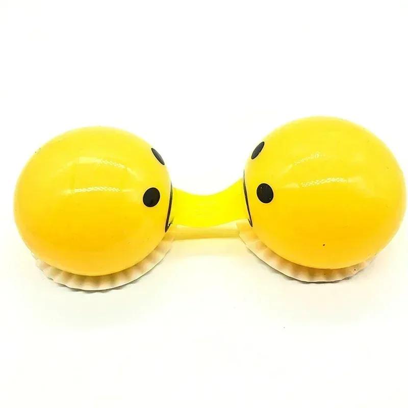 2Pcs Vomit Egg Yolk Pressure Ball And Soothing Fun Squeezing Difficulty Anti Stress Nausea Egg Children S Stress Relief Toy
2Pcs Vomit Egg Yolk Pressure Ball And Soothing Fun Squeezing Difficulty Anti Stress Nausea Egg Children S Stress Relief Toy