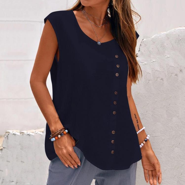 Pure Cotton Linen Shirt Women Solid Color Round Neck Vest Fashion Top XXXL
Pure Cotton Linen Shirt Women Solid Color Round Neck Vest Fashion Top XXXL