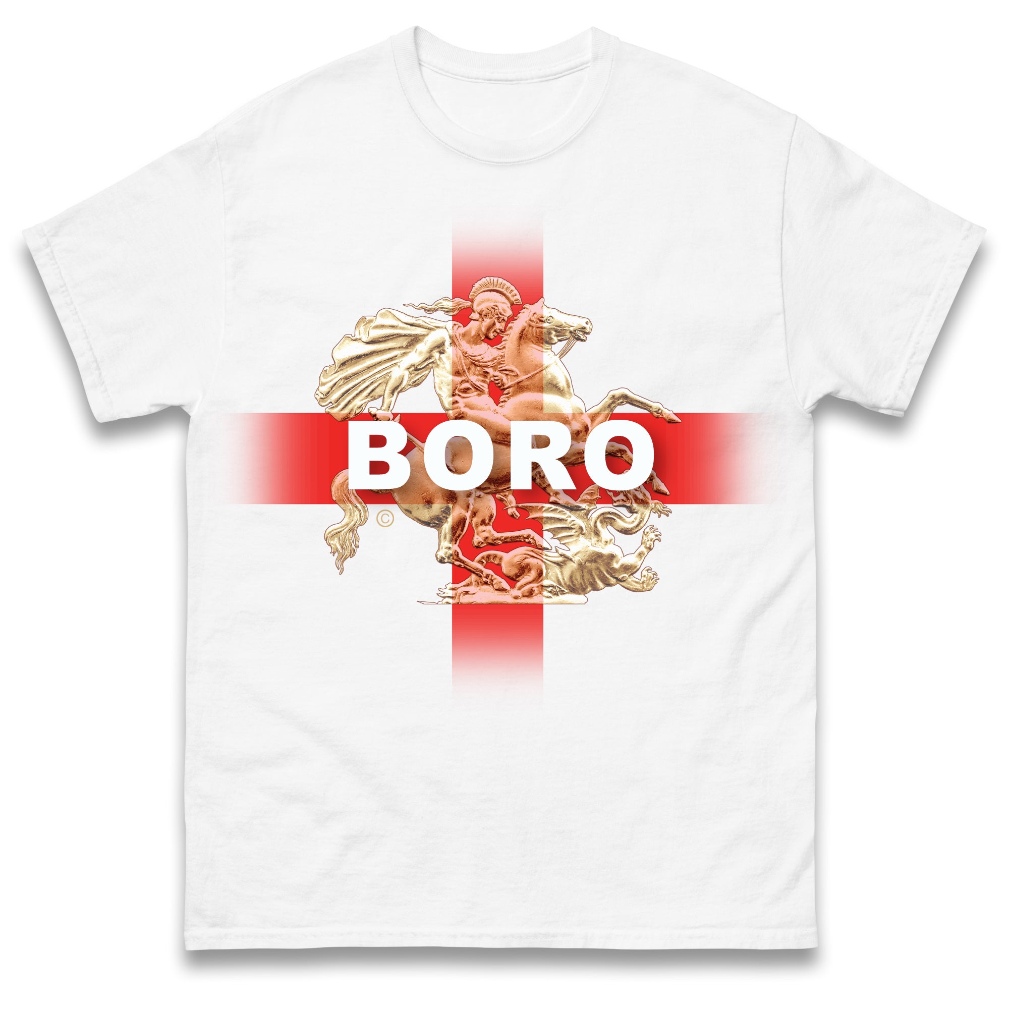 Boro St George & The Dragon T-Shirt 4XL
Boro St George & The Dragon T-Shirt 4XL