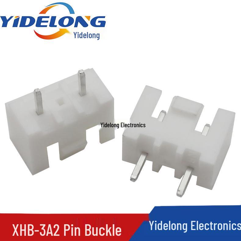 2-Pin 2.54mm Buckle White Plug-in Terminal Socket XHB-3A2
2-Pin 2.54mm Buckle White Plug-in Terminal Socket XHB-3A2