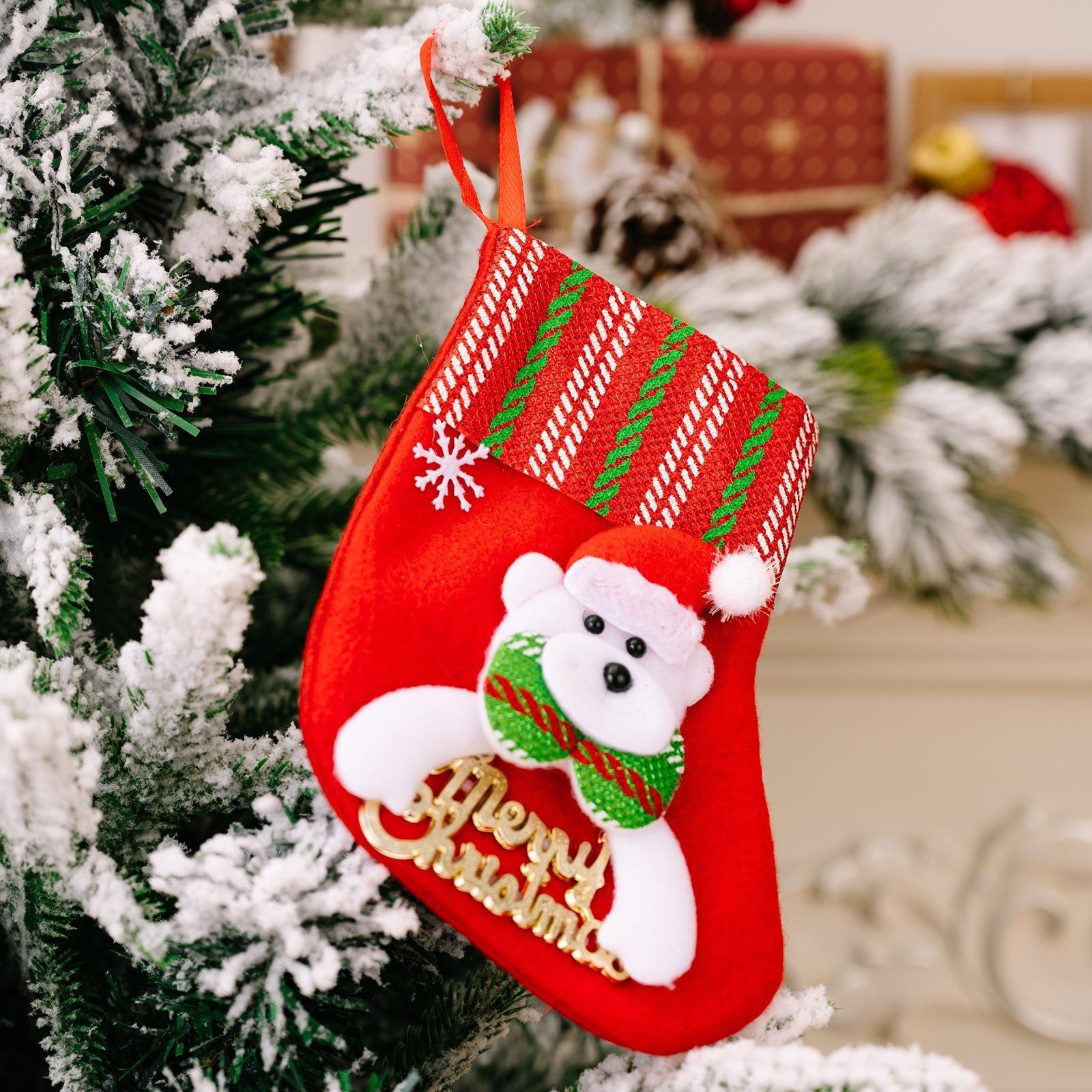 Large Christmas Stocking Cartoon Santa Claus Snowman Christmas Socks New Year Candy Gift Bags Christmas Tree Pendant Home Decor
Large Christmas Stocking Cartoon Santa Claus Snowman Christmas Socks New Year Candy Gift Bags Christmas Tree Pendant Home Decor