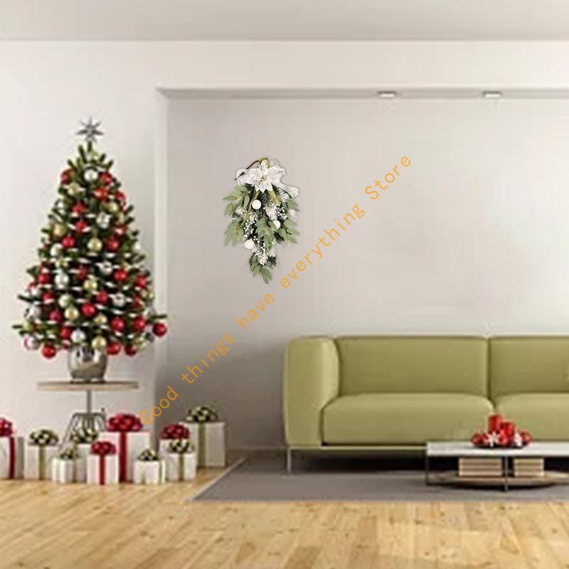 Christmas Wreath Upside Down White Flower Fruit Garland for Xmas Tree Home Wall Door Window Decor Artificial Garlands 55KF CN
Christmas Wreath Upside Down White Flower Fruit Garland for Xmas Tree Home Wall Door Window Decor Artificial Garlands 55KF CN