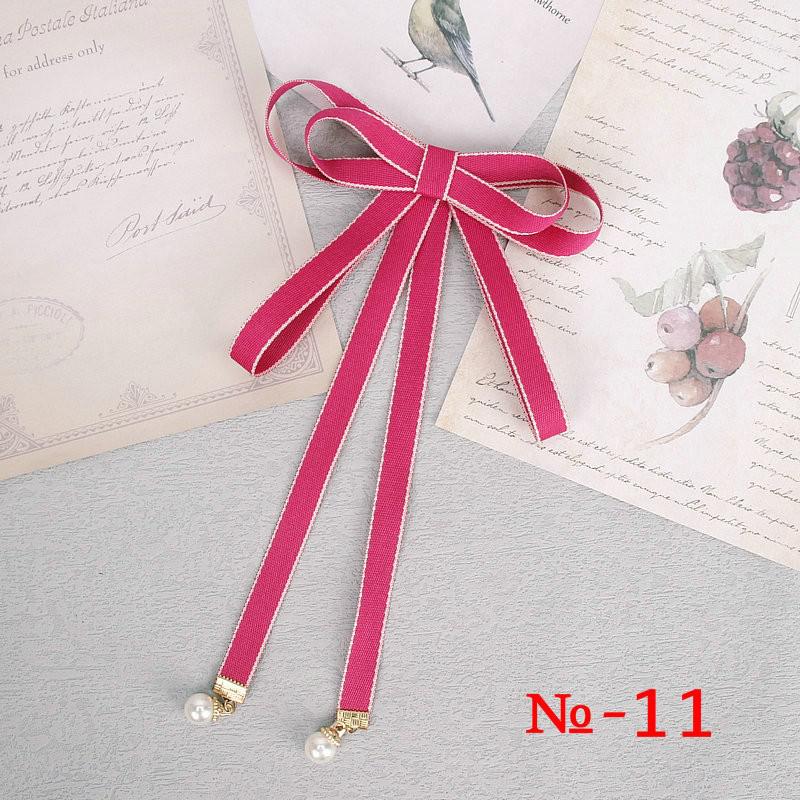 Sweet Lady Colorful Ribbon Brooch Bow Tie Women Butterfly Pink Red Black Blue Female College School Girl Pin Shirt Accessory
Sweet Lady Colorful Ribbon Brooch Bow Tie Women Butterfly Pink Red Black Blue Female College School Girl Pin Shirt Accessory
