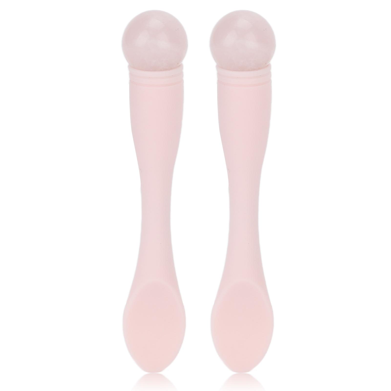 2pcs Eye Cream Applicator Stick Double Headed Silicone Jadestone Wrinkles Remove Eye Massage Tool
2pcs Eye Cream Applicator Stick Double Headed Silicone Jadestone Wrinkles Remove Eye Massage Tool