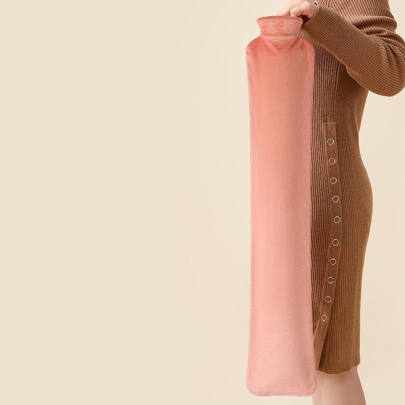 Portable Winter Long Hot Water Bag Cute Soft Insulation Hot Water Bottles Warm Bed Waist Protection Ultra Long Hot Water Bag for Both Hot and Cold Use Water bag+cloth cover
Portable Winter Long Hot Water Bag Cute Soft Insulation Hot Water Bottles Warm Bed Waist Protection Ultra Long Hot Water Bag for Both Hot and Cold Use Water bag+cloth cover
