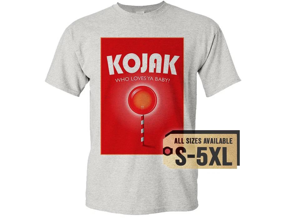 KOJAK TV Series 1973 V6 T SHIRT Tee Natural cotton White Retro Sizes S to 5XL M
KOJAK TV Series 1973 V6 T SHIRT Tee Natural cotton White Retro Sizes S to 5XL M