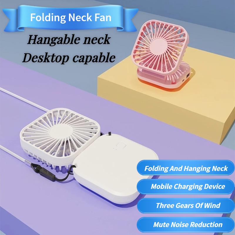 2025 Summer Mini Folding Hanging Neck Fan Portable Folding USB Charging Fan Handheld Desktop 3 Speeds for Outdoor/Travel/Office білий
2025 Summer Mini Folding Hanging Neck Fan Portable Folding USB Charging Fan Handheld Desktop 3 Speeds for Outdoor/Travel/Office білий