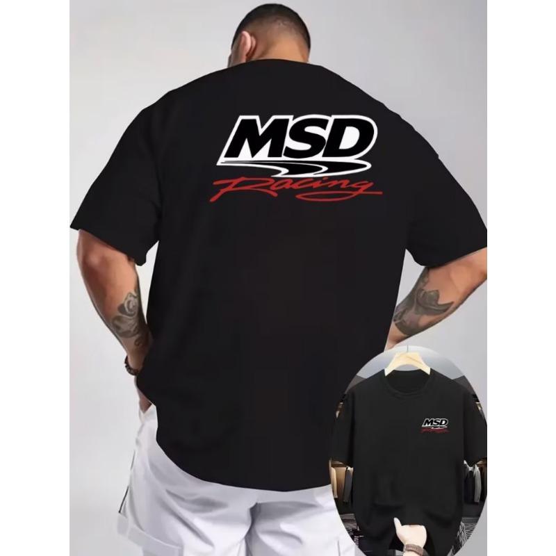 Men s MSD Racing Logo Cotton T-Shirt - Racing Style Loose Fit Short Sleeve Shirt,Soft Breathable Fabric for Motorsport Events, Parties & Casual Attire 4XL чорний
Men s MSD Racing Logo Cotton T-Shirt - Racing Style Loose Fit Short Sleeve Shirt,Soft Breathable Fabric for Motorsport Events, Parties & Casual Attire 4XL чорний