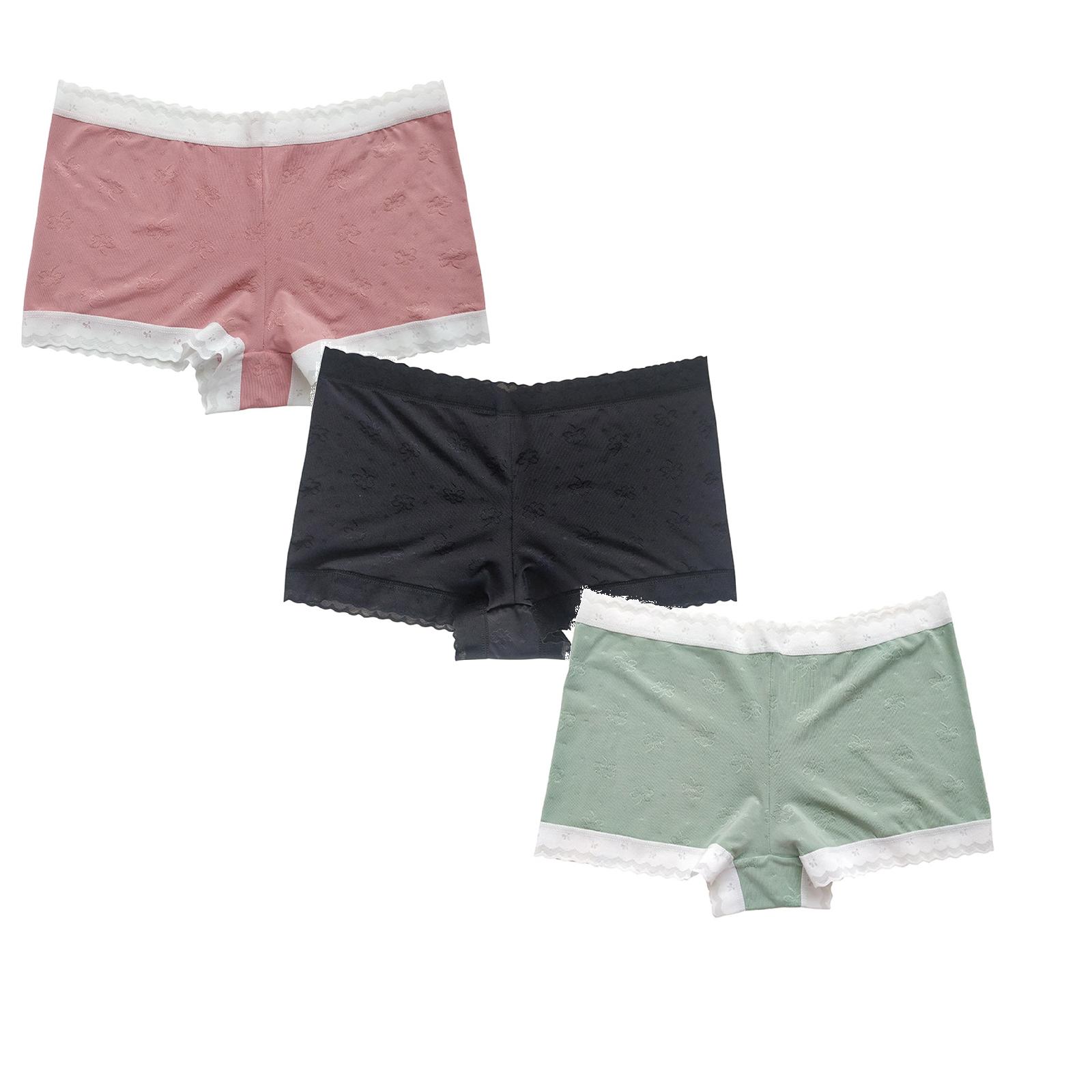 Women s Wrinkle Resistant Flat Underwear, Breathable Mid Waist Thin Underwear, Women s Flat Underwear Six-piece Set XL
Women s Wrinkle Resistant Flat Underwear, Breathable Mid Waist Thin Underwear, Women s Flat Underwear Six-piece Set XL
