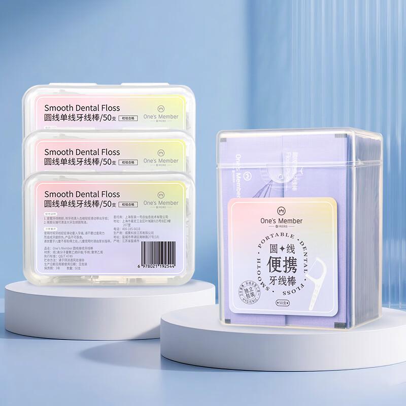 Individually Wrapped Round Single Thread Dental Floss Picks
Individually Wrapped Round Single Thread Dental Floss Picks