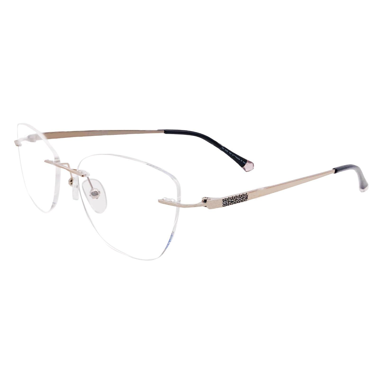 RSINC Безободкова металева оправа окулярів Оптичні окуляри для чоловіків і жінок Сучасні унісекс Спортивні Сріблясті - Чорні 12886J 09 53-17-138 | IB -11
RSINC Безободкова металева оправа окулярів Оптичні окуляри для чоловіків і жінок Сучасні унісекс Спортивні Сріблясті - Чорні 12886J 09 53-17-138 | IB -11