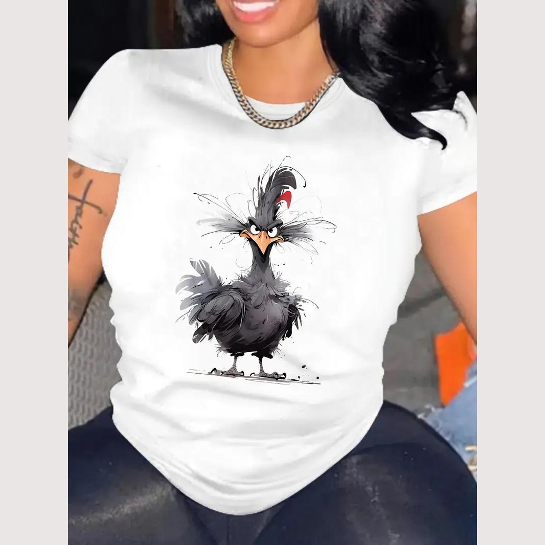 Женская футболка уличная мода повседневная с коротким рукавом топы для активного отдыха с рисунком аниме анималистичный принт летняя женская свободная одежда 5XL
Женская футболка уличная мода повседневная с коротким рукавом топы для активного отдыха с рисунком аниме анималистичный принт летняя женская свободная одежда 5XL