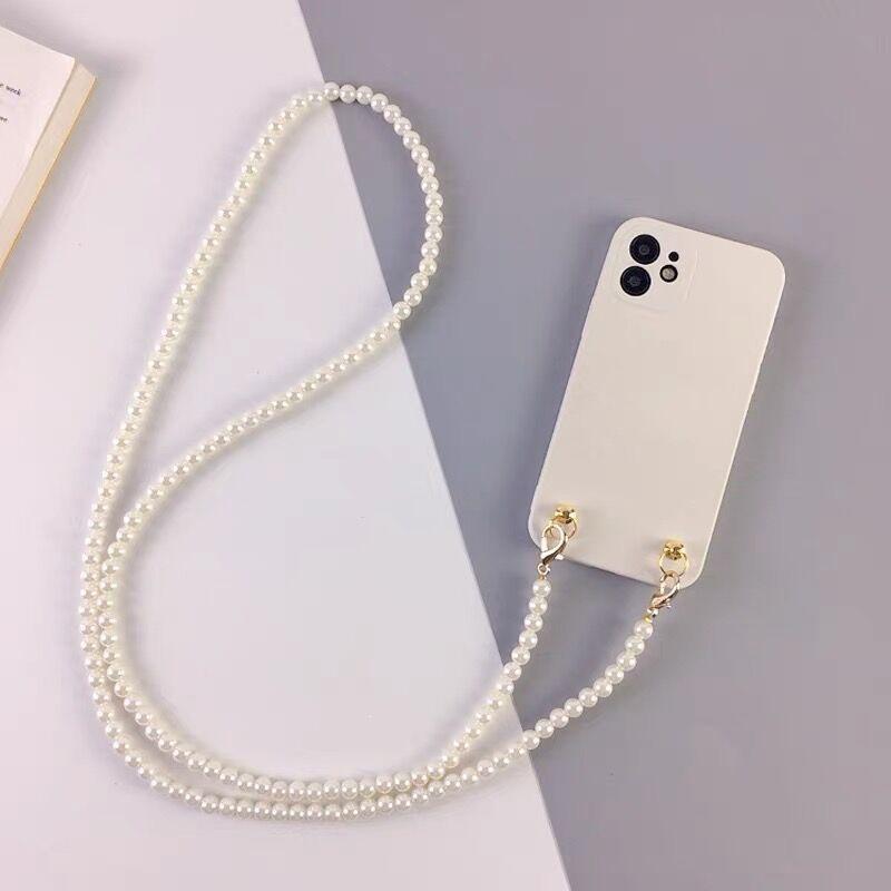 Pearl Chain Crossbody Phone Case for iPhone 11, 13, 15 Pro Max & 17 - Soft Protective Cover iPhone X/XS
Pearl Chain Crossbody Phone Case for iPhone 11, 13, 15 Pro Max & 17 - Soft Protective Cover iPhone X/XS