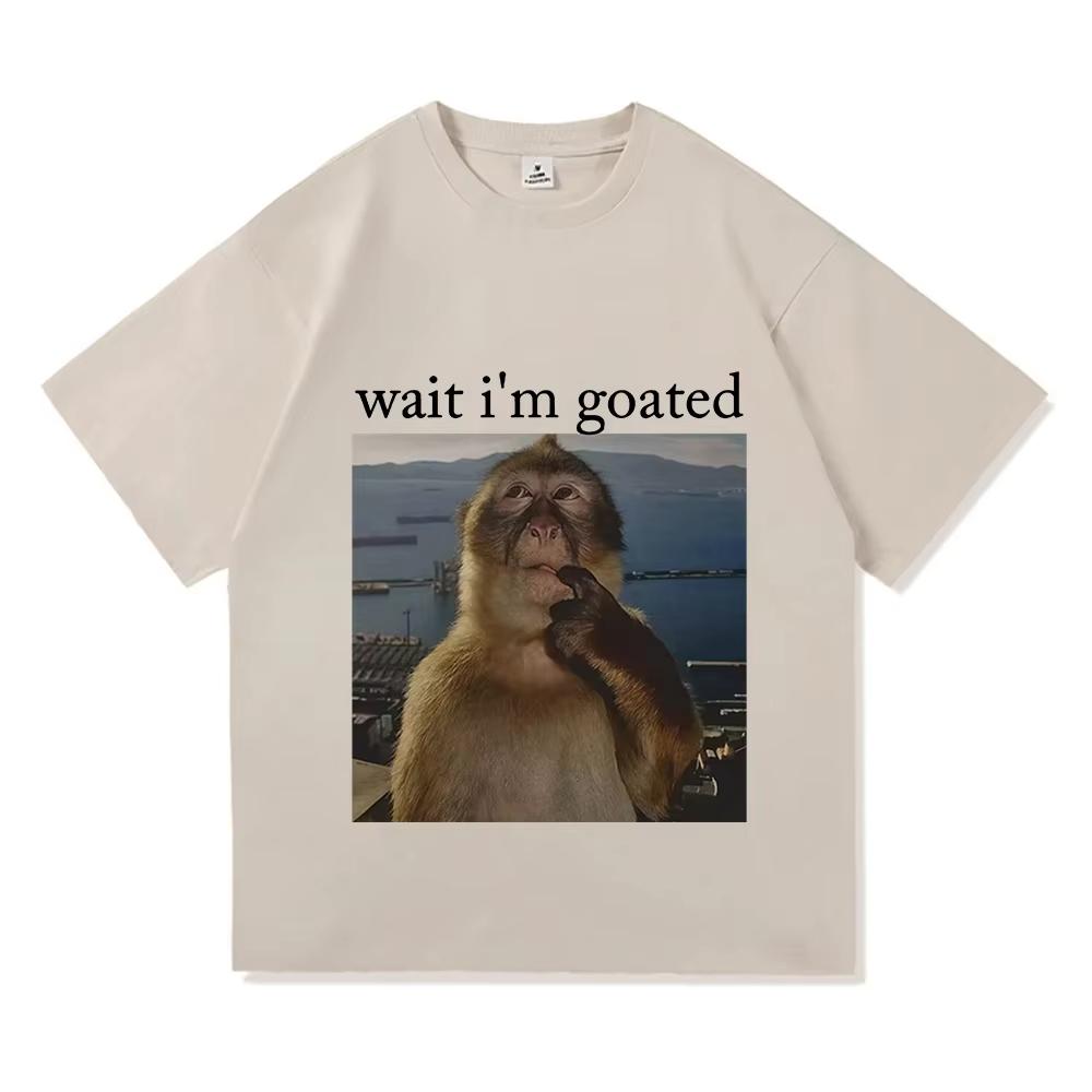 Wait I m Goated Funny Thinking Monkey Meme T Shirt 100% Cotton Men s Women Harajuk T-shirt Short-sleeved Oversized Man T-shirt S разноцветный
Wait I m Goated Funny Thinking Monkey Meme T Shirt 100% Cotton Men s Women Harajuk T-shirt Short-sleeved Oversized Man T-shirt S разноцветный