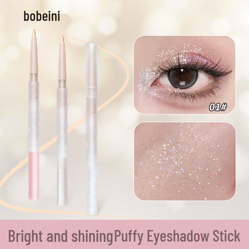 Bobeini Dual-Ended Under-Eye Liquid Eyeshadow & Eyeliner Pen - Galaxy Diamond & Mother-of-Pearl. 2g Eyeshadow + 0.3g Eyeliner
Bobeini Dual-Ended Under-Eye Liquid Eyeshadow & Eyeliner Pen - Galaxy Diamond & Mother-of-Pearl. 2g Eyeshadow + 0.3g Eyeliner
