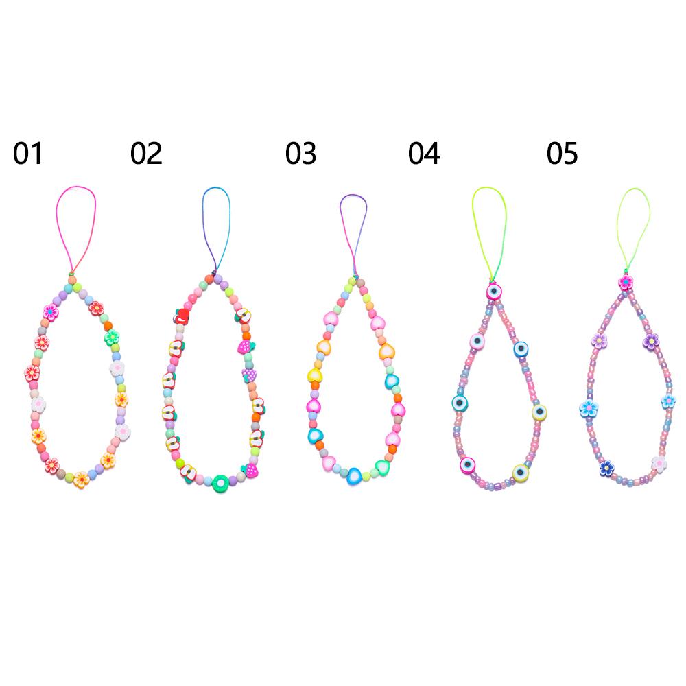 Acrylic Pearl Bohemia Pearl Rope Phone Lanyard Soft Clay Mobile Phone Chain Phone Case Hanging Cord 5
Acrylic Pearl Bohemia Pearl Rope Phone Lanyard Soft Clay Mobile Phone Chain Phone Case Hanging Cord 5
