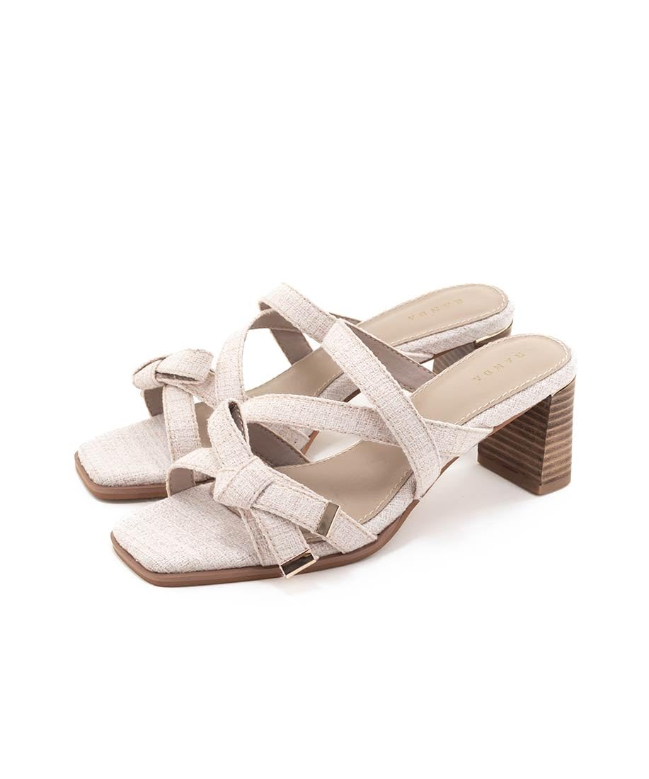 Asymmetrical Ribbon Mule Sandals PS33164 PINK L
Asymmetrical Ribbon Mule Sandals PS33164 PINK L
