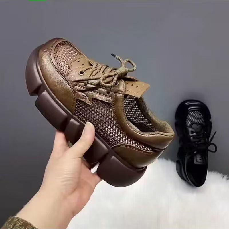 Hollow single shoes women s summer fashion mesh small thick-soled muffin loafers casual retro height increase and comfort 35 чёрный
Hollow single shoes women s summer fashion mesh small thick-soled muffin loafers casual retro height increase and comfort 35 чёрный