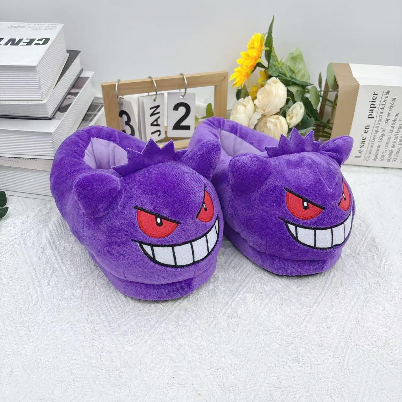 Autumn/Winter Gengar Plush Slippers: Cozy, Non-Slip Indoor Cotton for Anime Fans Size 35~43
Autumn/Winter Gengar Plush Slippers: Cozy, Non-Slip Indoor Cotton for Anime Fans Size 35~43